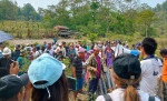हर्क साम्पाङको विरोधमा उत्रिए कोकाहा खोला क्षेत्रका बासिन्दा