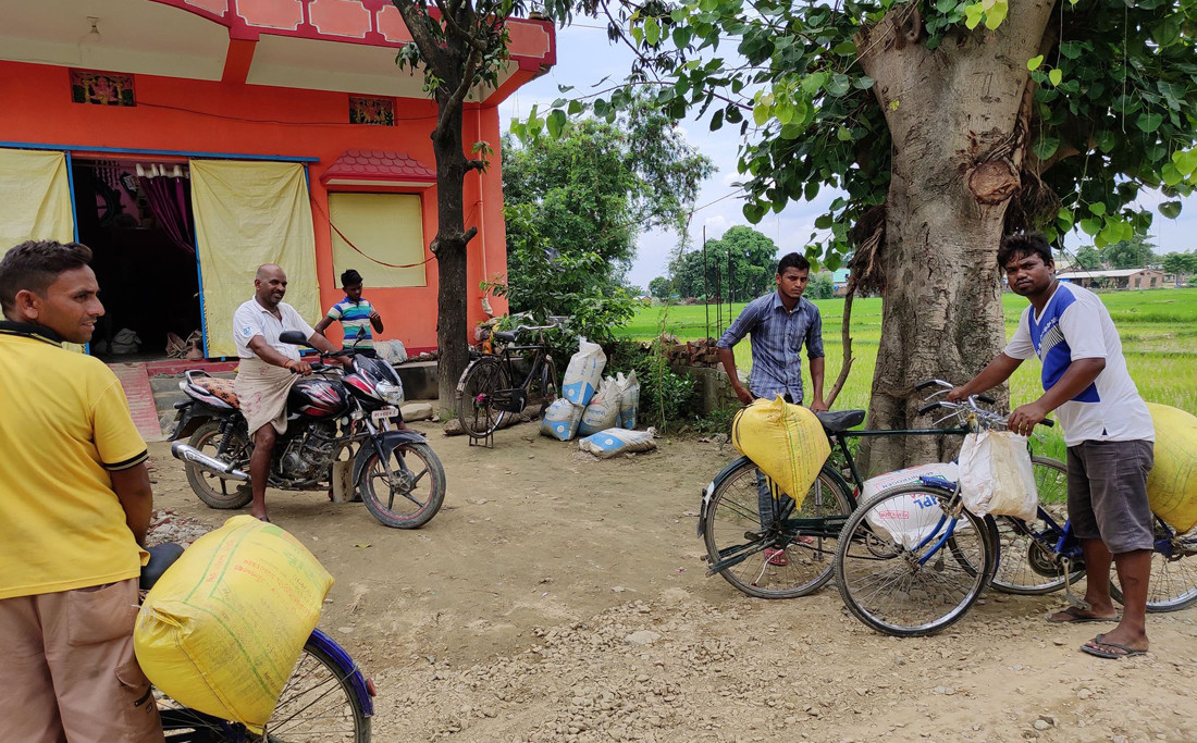 किसानका खेतमा मल हाल्ने बेला भो, कलकत्ता नै आइपुगेन मल बोकेको पानीजहाज