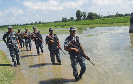 सीमानामा पोष्ट बढे, सुरक्षाकर्मी बढेनन्