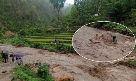 जब वृद्धलाई बचाउन अपरिचत युवाले उर्लिएको खोलामा हाम फाले...